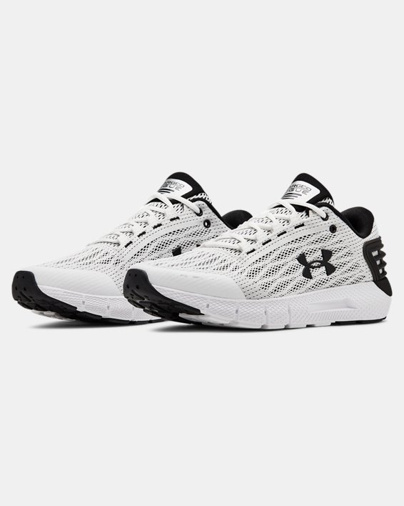 Men's UA Charged Rogue Running Shoes in White image number 3